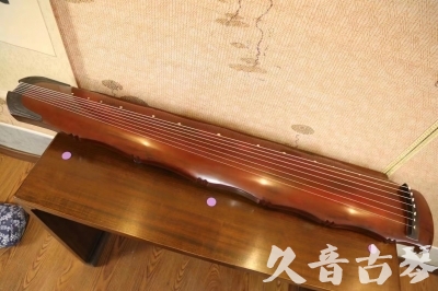 彰化县●久音古琴  ●典藏系列20230522  [红洒金竹节]